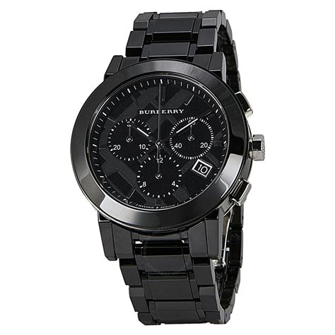 burberry watch black|burberry official site.